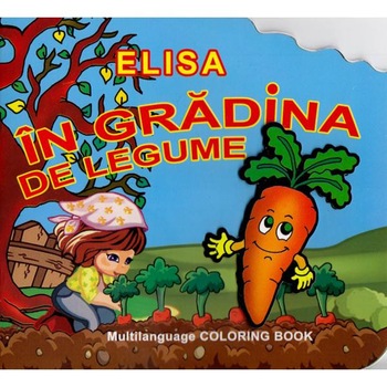 Elisa in gradina de legume Elisa in gradina de legume