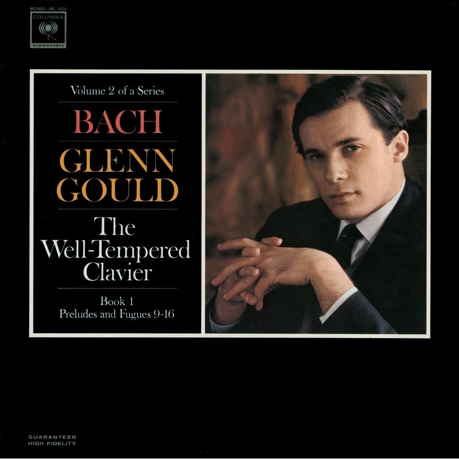 Glenn Gould-The Well-Tempered Clavier/ Book 1/Vol. 2-Johann Sebastian Bach-CD
