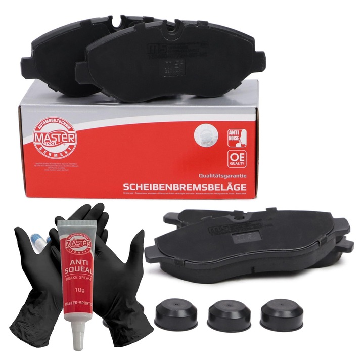 Master-Sport fékbetétek, VW CRAFTER 30-50, MERCEDES KLASA V, SPRINTER, VITO, EQV, 2021, 2,143ccm
