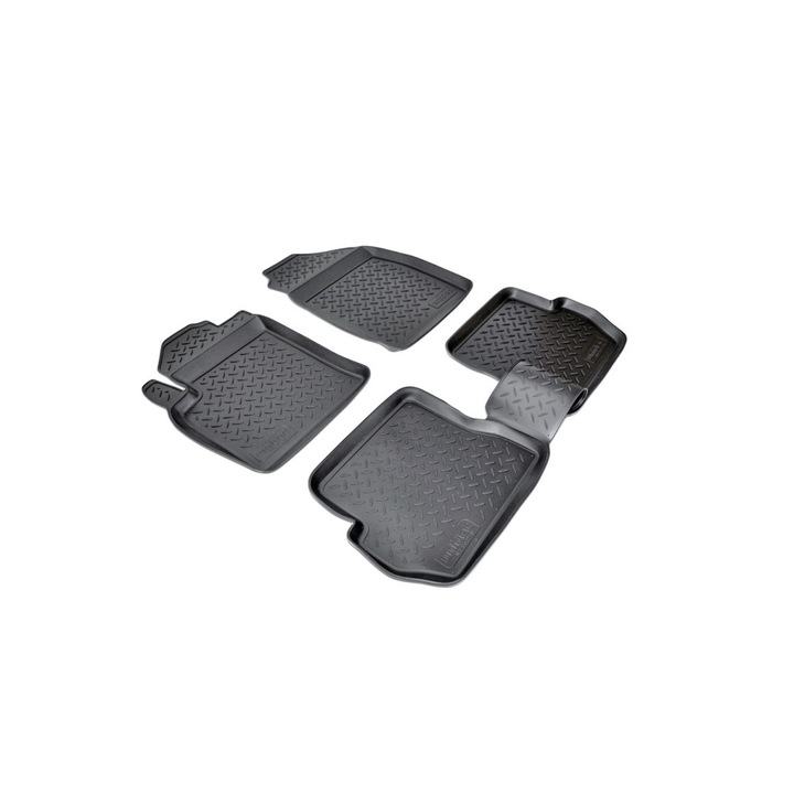Set 4 Covorase Cauciuc Stil Tavita Compatibile Ford Fusion 2002-2012