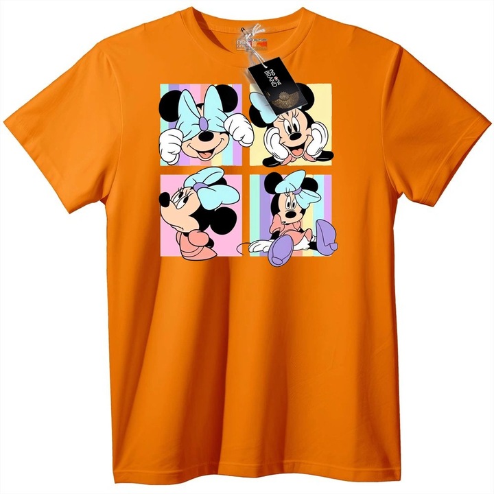 Tricou Minnie Mouse în 4 panouri