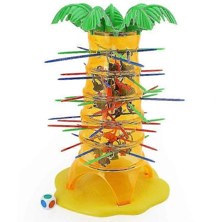 Tumbling Monkey társasjáték, oktató játék, szem-kéz koordináció, 1-4 játékos