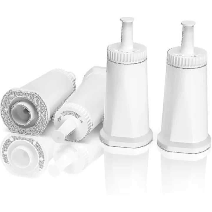 4 db vízszűrő Sage kávéfőzőkhöz, kompatibilis a Barista Express, Pro, Touch modellekkel, 12 hónapos használatra, BPA-mentes