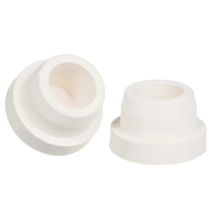 Protector treapta piscina set 2 buc, cauciuc, alb, 1.9 inch