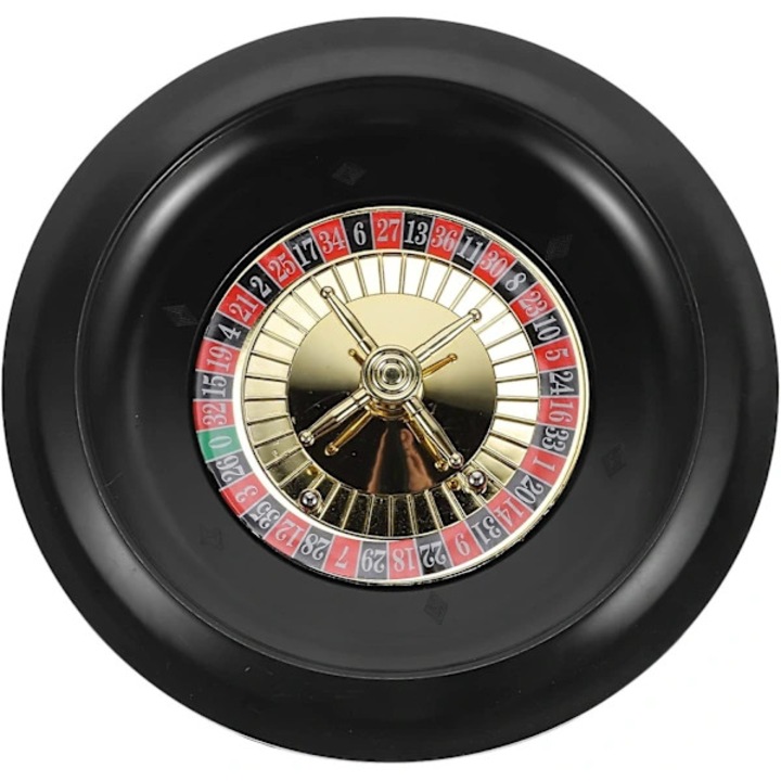 Póker kerék, szett, 25.50x25.50x4.50cm, műanyag, többszínű