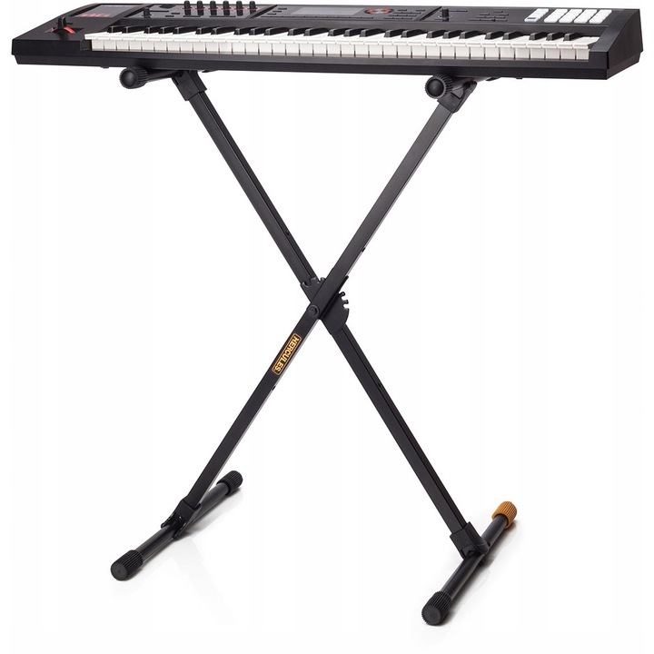 Hercules KS118B billentyűzetállvány, 540x980mm, 80kg, kompakt, állítható