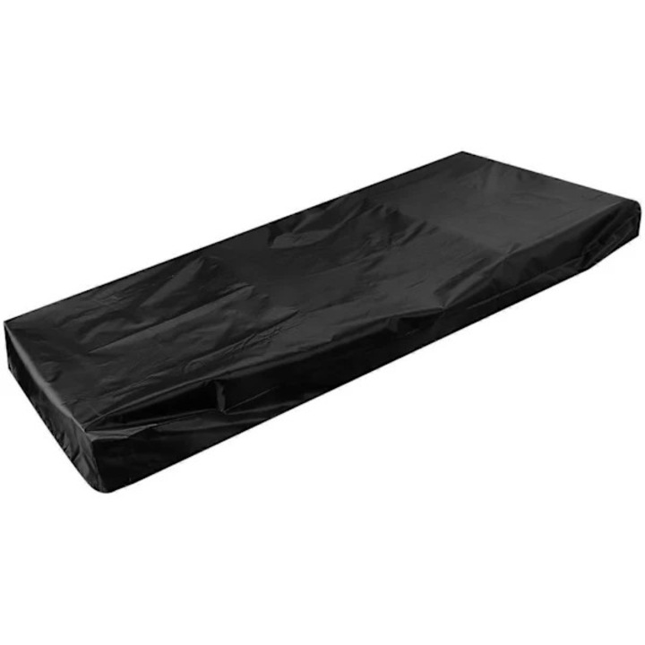Husa protectie pentru banda de alergare sub birou, material Oxford, neagra, 140x71x15cm
