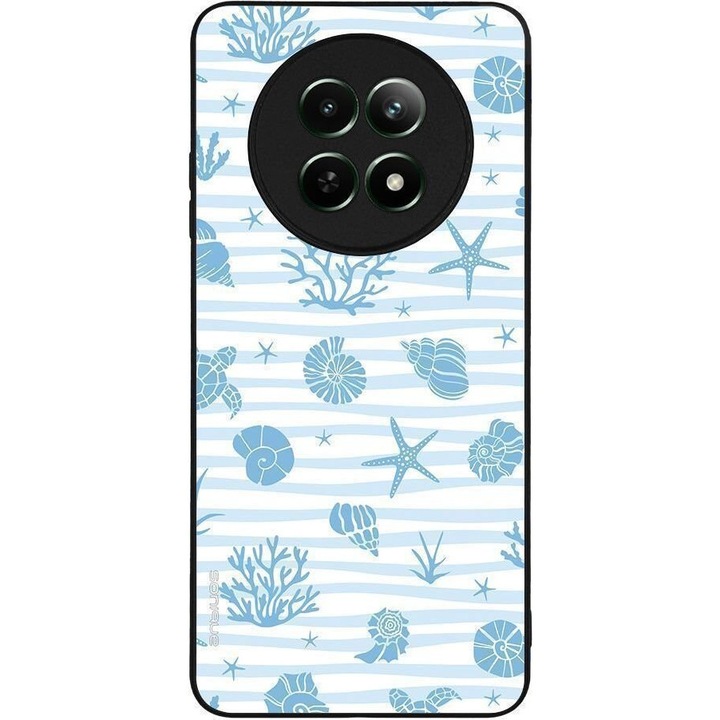 Husa telefon Sonique Ocean Series, coral, pentru Realme 12 5G / Realme 12x, silicon, acrilic