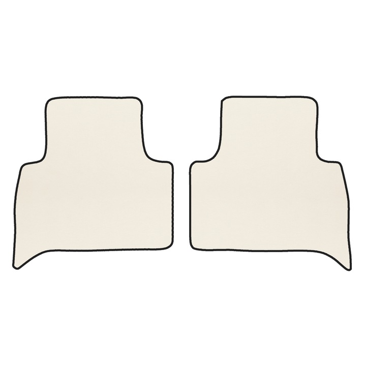 Covorase podea spate F-CORE ECO-PIELE S, piele ecologică, sampanie, set