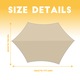 Cort tip pagoda hexagonal Juksun 6 persoane, 450x300cm, material poliester impermeabil, colturi intarite, tije rezistente, montaj versatil, Pentru camping, picnic, plaja
