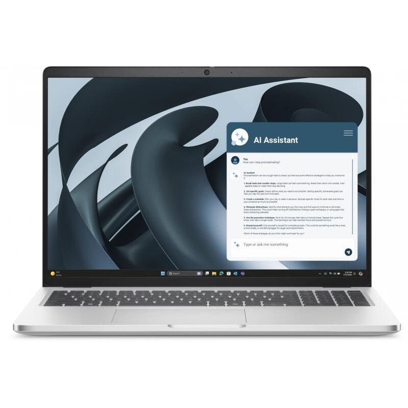 Laptop Dell Pro 16 Plus PB16255 PCHWK, 16 inch 1920 x 1200, AMD 220 6 C / 12 T, 3.2 GHz - 4.9 GHz, 3 MB 16 MB cache, 16 GB LPDDR5X, 512 GB SSD, AMD Radeon Graphics, Windows 11 Pro, Tastatura Germana