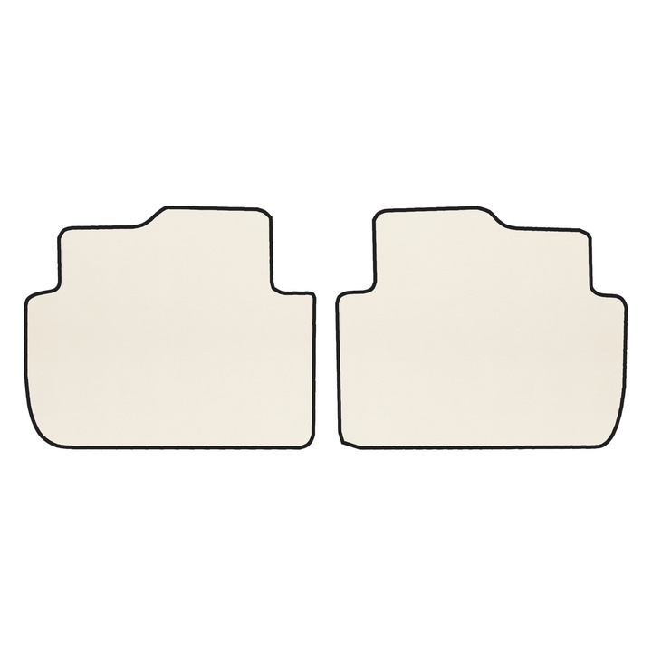 Covorașe podea spate F-CORE ECO-PIELE S, piele ecologică, culoare sampanie, pentru coupe