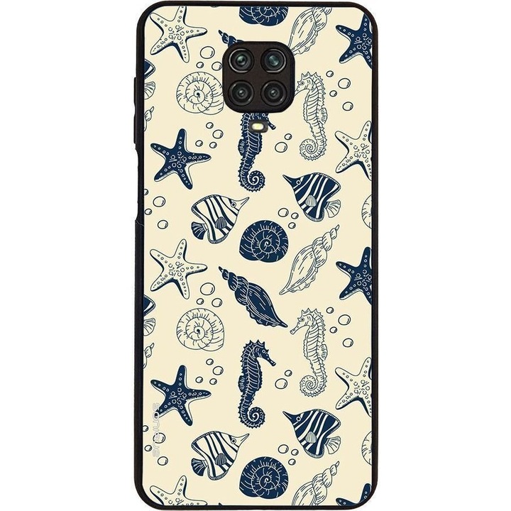 Husa telefon Sonique Ocean Series, pentru Xiaomi Redmi Note 9S/9 Pro, silicon, multicolor, 10x15x1cm