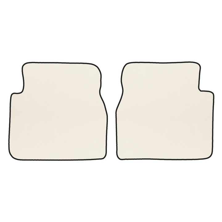 Covorașe auto spate, F-CORE, ECO-PIELE S, piele ecologică, colorat sampanie, 5-7 locuri