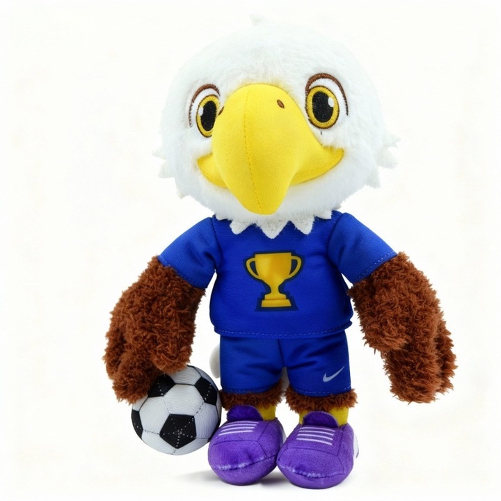 Jucarie din plus, mascota Cupa Mondiala, vultur, 25cm