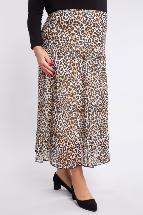 Пола с леопардов принт