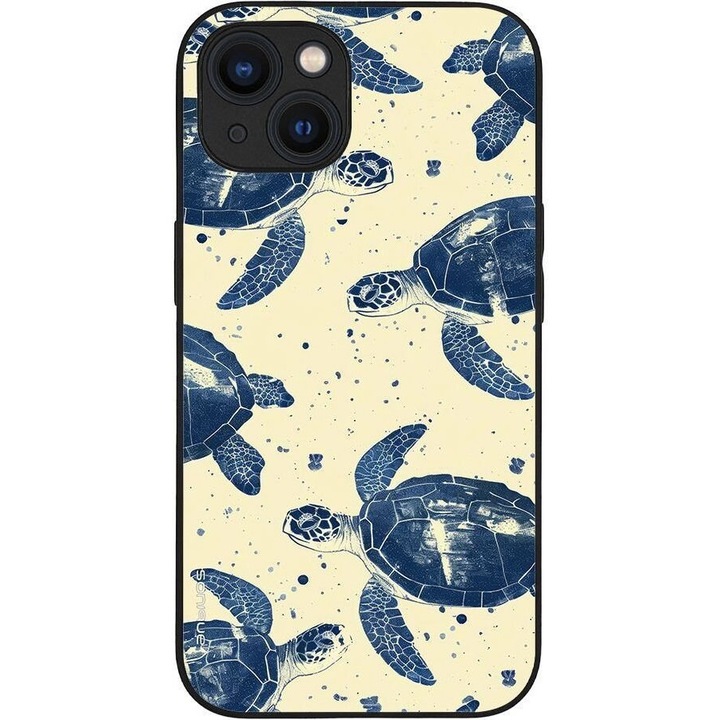 Husa telefon Sonique Ocean Series pentru Apple iPhone 13, silicon, design marin, multicolor