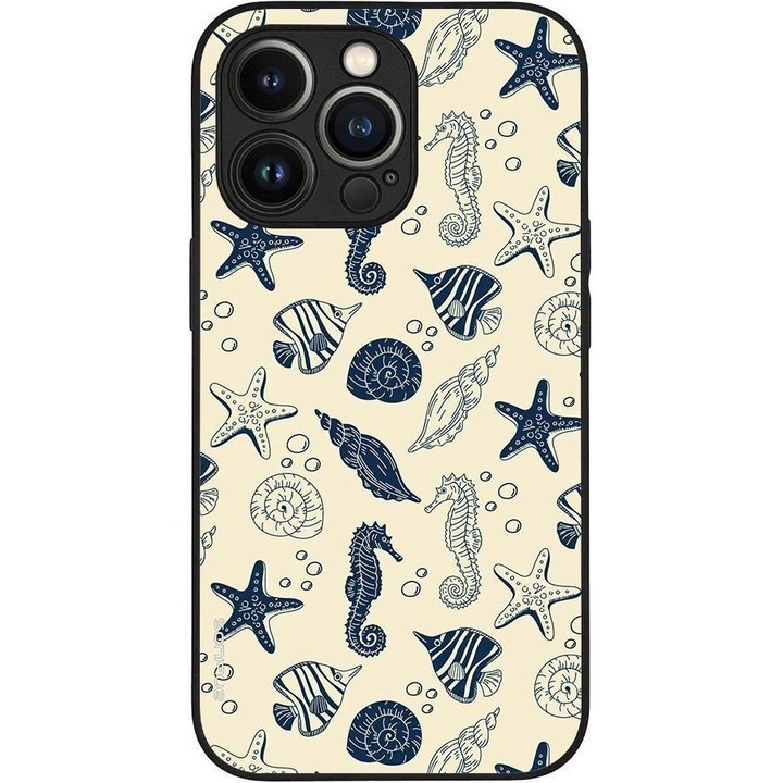 Husa telefon Sonique Ocean Series pentru Apple iPhone 13 Pro, silicon, protectie antisoc, multicolor