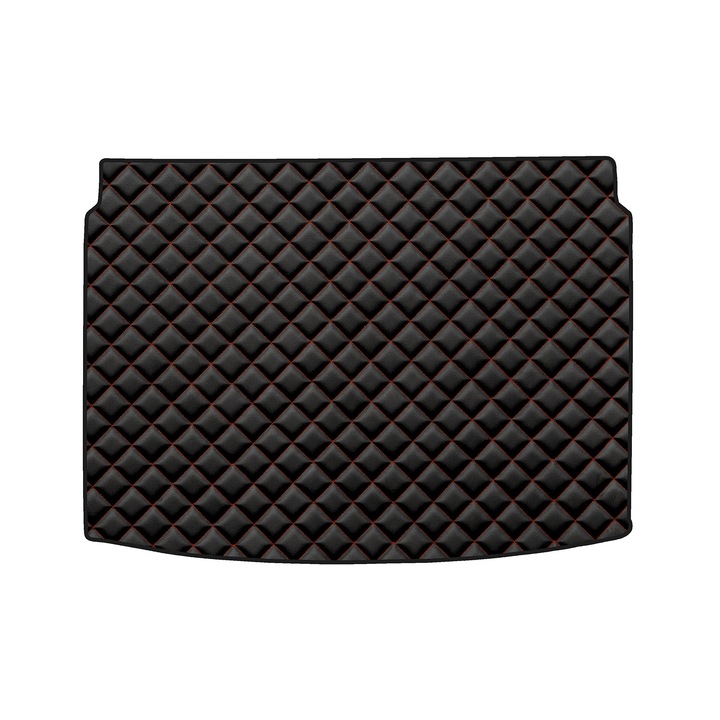 Auto Covoras podea portbagaj, F-CORE, pentru VOLKSWAGEN GOLF VII 10.12-, Hatchback, Negru/Rosu