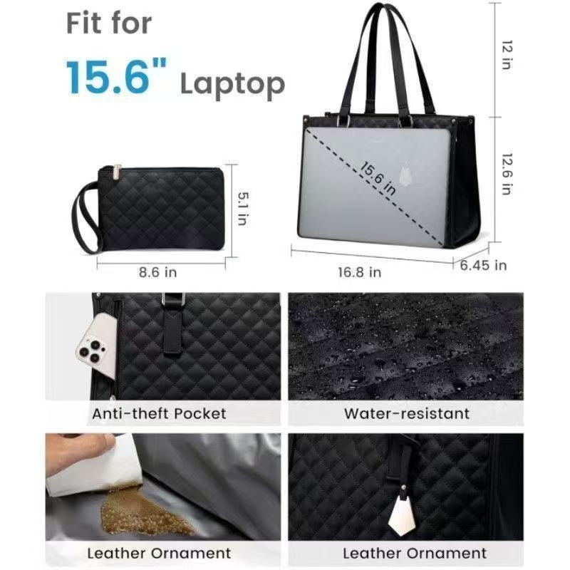 Geanta laptop 2-in-1, 15.6 inch, alb si rosu, geanta izoterma pentru pranz, geanta racire, impermeabila