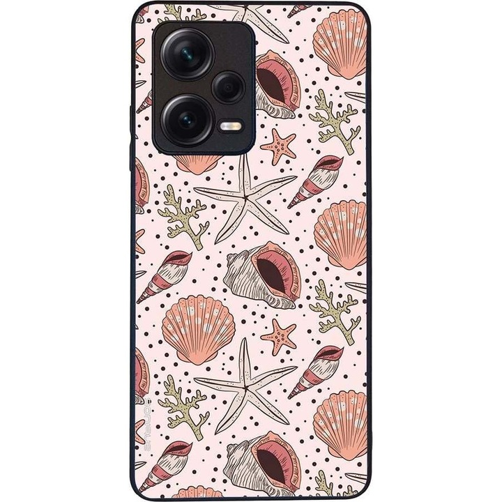 Husa telefon Sonique Ocean Series pentru Xiaomi Redmi Note 12 Pro Plus, silicon, design oceanic, multicolor