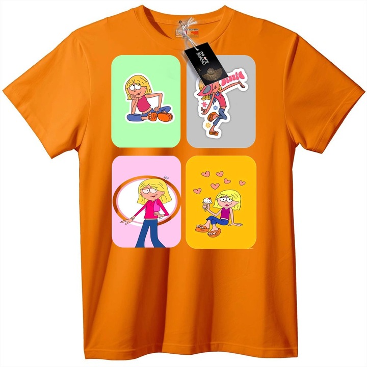 Tricou cu Bella, Portocaliu