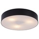 Plafoniera pentru exterior Dolen metal negru E27 3x 9W diametru 390mm IP43 RABALUX
