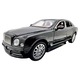 Macheta Bentley Mulsanne fekete 1:24 fém replika fényekkel és hangokkal, nyitható ajtókkal, motorháztetővel, csomagtartóval