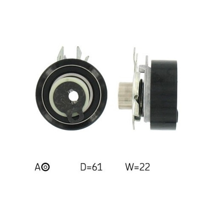 Rola intinzatoare curea distributie SKF, compatibila VW Polo/Lupo, 1.0/1.4, 95-