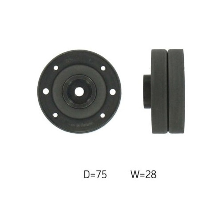 Rola întinzătoare curea distribuție SKF V55401, pentru VW 2.4D LT 2.0D/2.0-2.3B A, esențială pentru motor