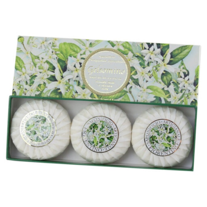 Set sapun Jasmine 3x100 gr Saponificio Artigianale Fiorentino