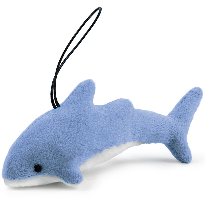 Breloc de Plus WP Merchandise, Shark Nory Albastru 13 cm