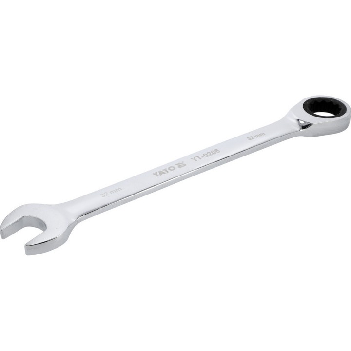 YATO Racsnis csillag-villáskulcs 32 mm / 420 mm 72T CrV