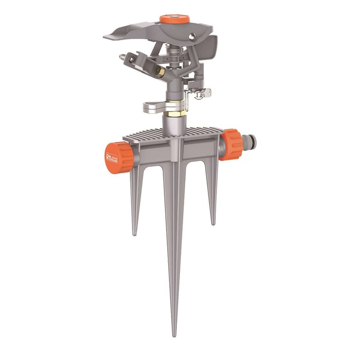 Пулсиращ разпръсквач, метален профил, с колче, 530 кв.м., Richmann Exclusive