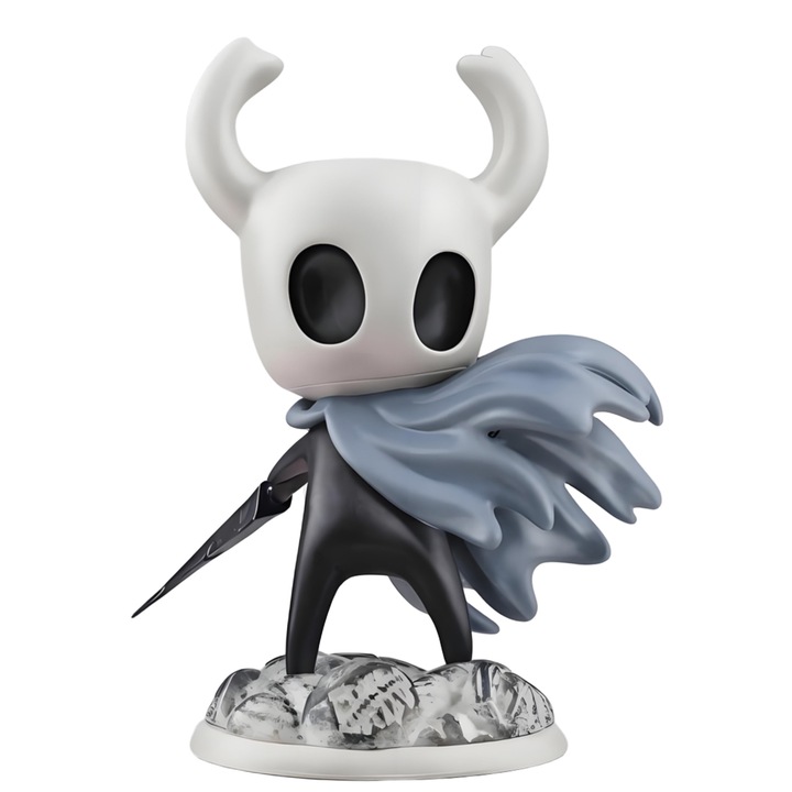 Колекционерска фигурка Hollow Knight, рицар, 15см, декорация за дома и таблото на колата