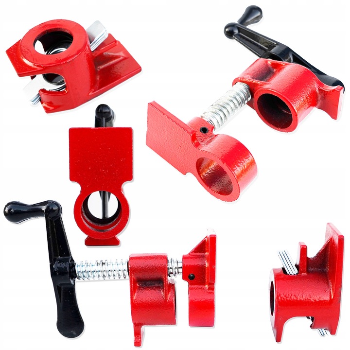 Clema de fixare rurowa 3/4" SilverTools, lungime maxima 10.000 mm, inaltime 65 mm, 1,3 kg