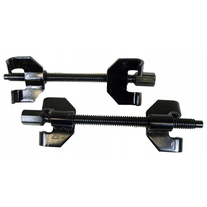 Compresor pentru arcuri SilverTools S10602/1, 260 mm, set 2 bucati, otel hartuit