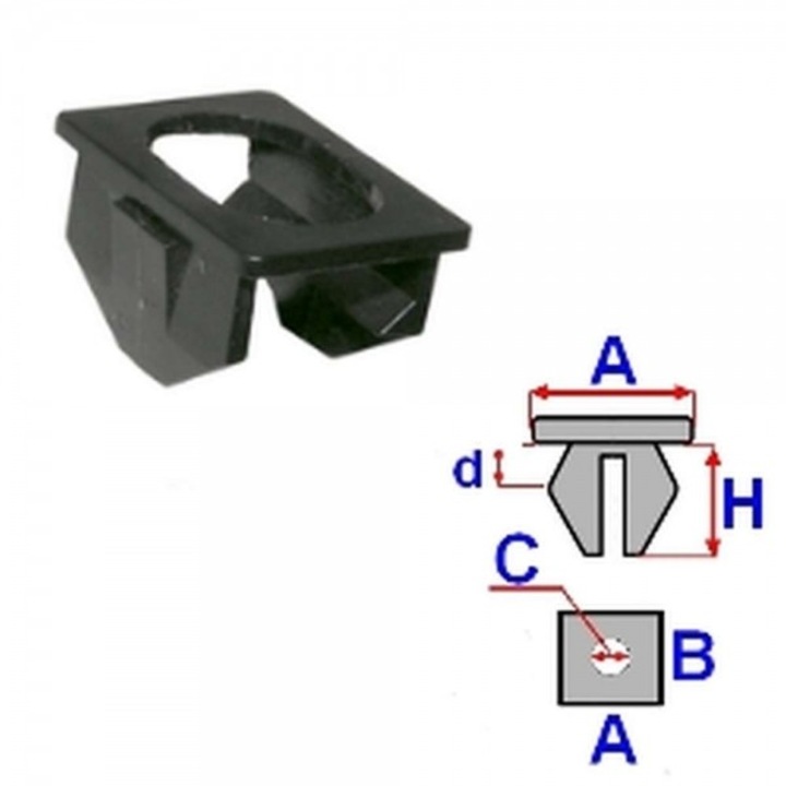 Set prindere portbagaj BMW Seria 3 E30 E36 E46 E90, Seria 5 E28 E34 E39 E60, Z3, 5 buc