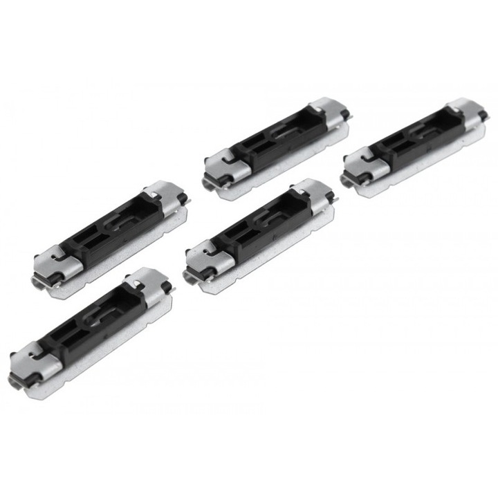 Cleme de fixare geam frontal NTY, set 5 bucăți, pentru BMW Seria 5 E60/E61, X5 E70, X6 E71/E72