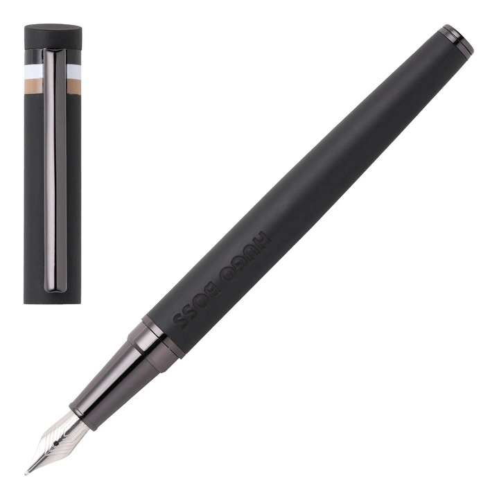 Hugo Boss Loop Iconic toll, dobozban, fekete