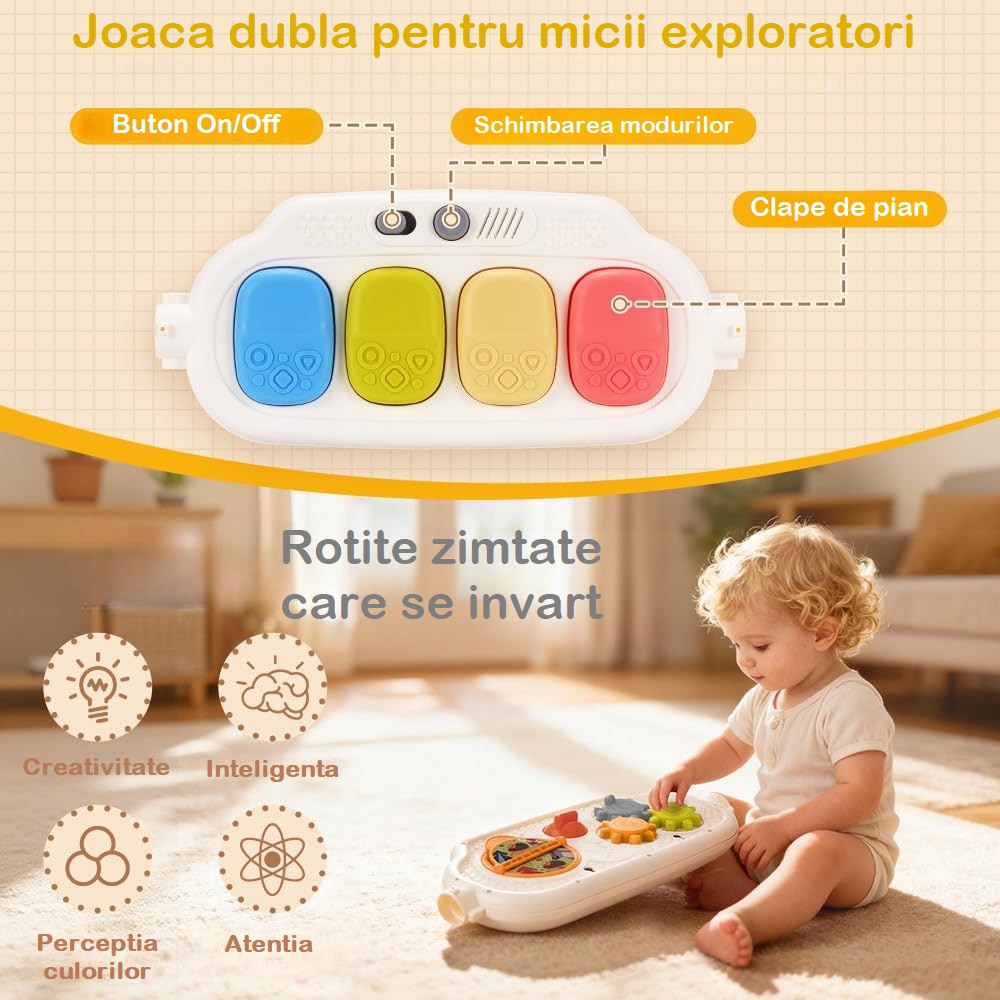 Centru de Activitati 7in1 Mix&Play™ Baby Activity System