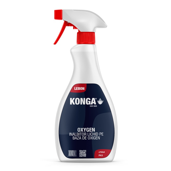 Solutie pentru indepartarea petelor de pe textile, pe baza de Oxygen Activ, 1L cu pulverizator