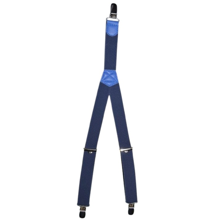 Регулируеми презрамки за деца, Mini Junior, сини, 55 см