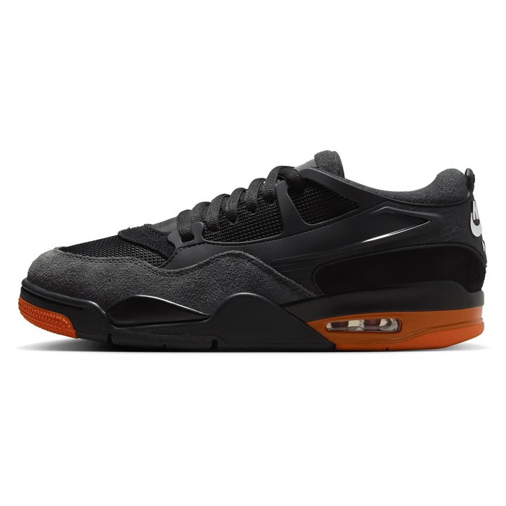 Pantofi sport, Jordan, Air Jordan 4 RM "Black Starfish", piele ecologica, negru, 43 EU
