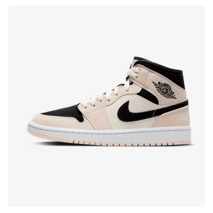 Pantofi sport Air Jordan 1 Mid “Barely Orange” BQ6472-800, Bej
