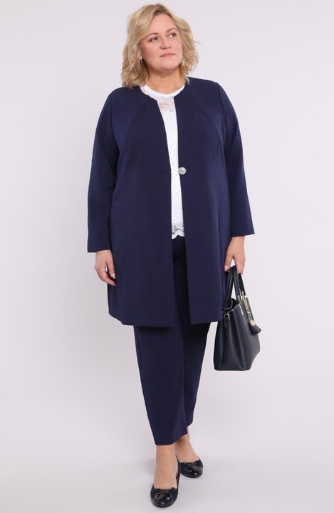 Тъмносин комплект с копчета