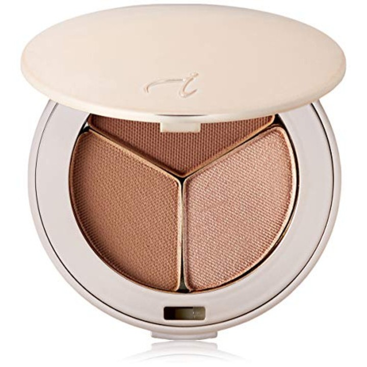 Paleta de farduri Jane Iredale PurePressed Eye Shadow Triple Cognac