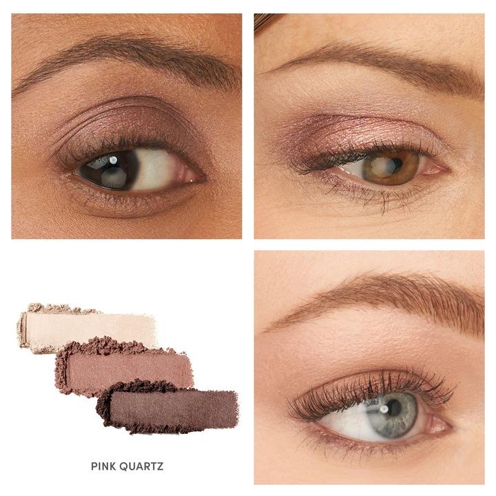 Paleta farduri Jane Iredale PurePressed Eye Shadow Pink Quartz