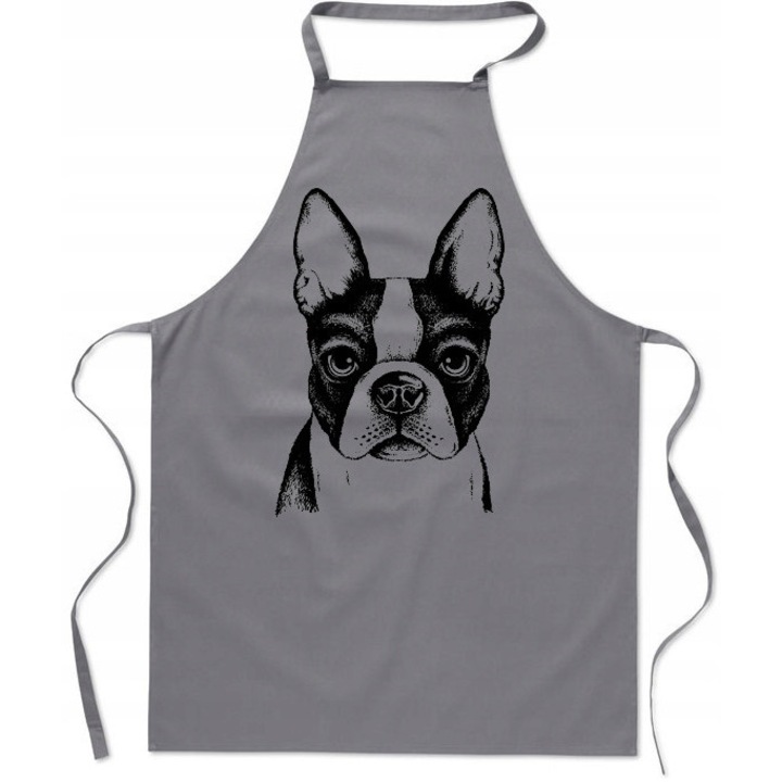 Sort de Bucatarie Boston Terrier - Cadou Personalizat