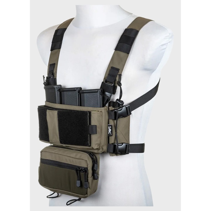 Vesta Tactica Militara Specna Arms, Tactical Adaptive V2, Ranger Green, Marime Universala, Corund 500D